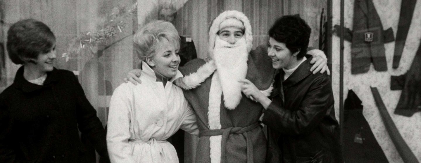 Santa Claus Has Blue Eyes